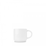 CHURCHILL SUPER VITRIFIED COMPACT WHITE STACKING BREAKFAST CUP 10OZ