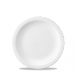 CHURCHILL SUPER VITRIFIED WHITE NOVA PLATE 7"