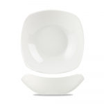 CHURCHILL SUPER VITRIFIED WHITE X SQUARED SQUARE BOWL 33OZ