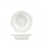 CHURCHILL SUPER VITRIFIED WHITE RIMMED FRUIT BOWL 6.7OZ