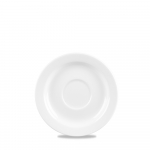 CHURCHILL SUPER VITRIFIED WHITE PROFILE SAUCER 5.9"