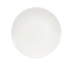CHURCHILL SUPER VITRIFIED WHITE PROFILE DEEP COUPE PLATE 10"