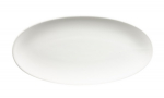 CHURCHILL SUPER VITRIFIED WHITE CHEFS' OVAL PLATE 13.7X6.8"