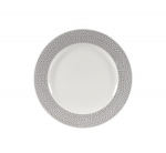 CHURCHILL SUPER VITRIFIED ISLA SHALE GREY PLATE 6.7"