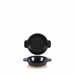 CHURCHILL ART DE CUISINE IGNEOUS BLACK INDIVIDUAL DISH 6.6OZ
