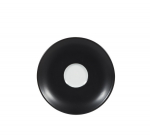 CHURCHILL ART DE CUISINE MENU SHADES ASH BLACK SMALL SAUCER 5"