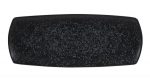 CHURCHILL ART DE CUISINE MENU SHADES CALDERA ASH BLACK PLATE 14X5.6"