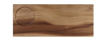 CHURCHILL ACACIA LARGE SERVING BOARD WOOD 41X16.5CM ZCAWLWSB1