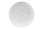 CHURCHILL ART DE CUISINE MENU SHADES CALDERA CHALK WHITE COUPE PLATE 10.6"