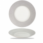 CHURCHILL SUPER VITRIFIED ISLA SHALE GREY COUPE PLATE 11"