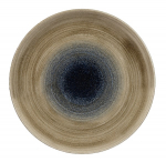 CHURCHILL SUPER VITRIFIED STONECAST AQUEOUS BAYOU COUPE PLATE 11.3"