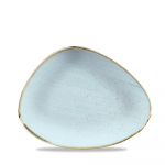 CHURCHILL SUPER VITRIFIED STONECAST DUCK EGG BLUE CHEF'S PLATE 10.4X8"