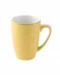 CHURCHILL STONECAST MUSTARD PROFILE MUG 12OZ