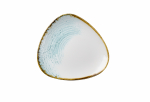 CHURCHILL HOMESPUN ACCENTS AQUAMARINE LOTUS PLATE 7"