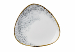 CHURCHILL HOMESPUN ACCENTS JASPER GREY LOTUS PLATE 10"