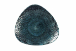 CHURCHILL HOMESPUN CHROMA BLUE LOTUS PLATE 10"
