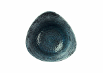 CHURCHILL HOMESPUN CHROMA BLUE LOTUS BOWL 9"