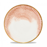 HOMESPUN ACCENTS CORAL COUPE PLATE 26CM