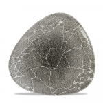 KINTSUGI QUARTZ BLACK TRIANGLE PLATE 26.5CM