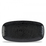 HOMESPUN CHROMA CARBON CHEFS' OBLONG PLATE NO. 3 29.8 X 15.3