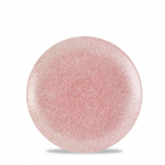RAKU ROSE QUARTZ PINK COUPLE PLATE 16.5CM