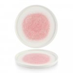 RAKU ROSE QUARTZ PINK CHEFS' WALLED PLATE 26CM