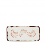 HARVEST MEDITERRANEAN TERRACOTTA RECTANGULAR PLATE