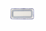 HARVEST MEDITERRANEAN MORESQUE ORGANIC COUPE RECT PLATTER 13