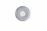 HARVEST MEDITERRANEAN MORESQUE COUPE PLATE 8.67"