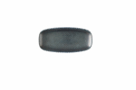 ASTRO METALLIC BLUE CHEFS OBLO NG PLATE 10.6"X5"