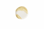 TIDE GOLD ORGANIC WALLED PLATE 8 1/4"