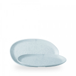 STONECAST DUCK EGG ORGANIC PLATTER 26 X 15CM