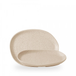 STONECAST NUTMEG CREAM ORGANIC PLATTER 26 X 20CM