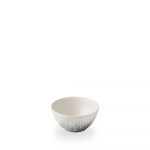 TIDE BLACK CONTOUR SNACK BOWL 13CM 5 1/4" 40CL 14OZ H:6.5CM