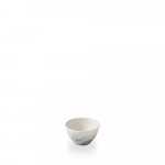 TIDE BLACK CONTOUR DIP POT 8.5CM 3 3/8" 11CL 4OZ H:5CM