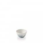 TIDE BLACK CONTOUR DEEP BOWL 10.2CM 4" 24CL 8.4OZ H:6CM