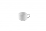 CHURCHILL ALCHEMY ABSTRACT 7OZ STACKING CUP WHITE