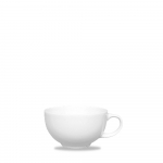 CHURCHILL ALCHEMY FINE CHINA WHITE CAPPUCCINO CUP 7.7OZ