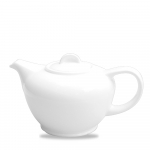CHURCHILL ALCHEMY FINE CHINA WHITE TEAPOT 36OZ