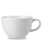 CHURCHILL SUPER VITRIFIED BAMBOO WHITE COFFEE CUP 12OZ