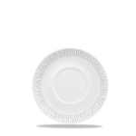 CHURCHILL SUPER VITRIFIED BAMBOO WHITE BOWL STAND 6"