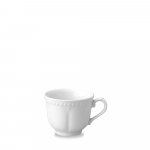 CHURCHILL SUPER VITRIFIED BUCKINGHAM WHITE TEA CUP 7.4OZ