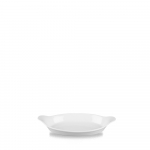 CHURCHILL COOKWARE OVAL EARED DISH 9OZ SMALL WHCWSOEN1