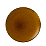 DUDSON HARVEST BROWN COUPE PLATE 8.5"