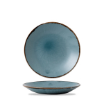 DUDSON HARVEST BLUE COUPE PLATE 10"