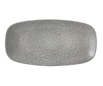 DUDSON EVO ORIGINS NATURAL GREY OBLONG PLATE 14X7.4"