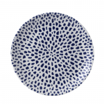 DUDSON TERRAZZO BLUE COUPE PLATE 10.2"