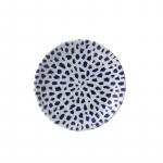 DUDSON TERRAZZO BLUE COUPE PLATE 6.5"