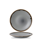 DUDSON HARVEST GREY COUPE PLATE 10"