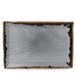 DUDSON HARVEST GREY RECTANGULAR TRAY 13.6X9.2"